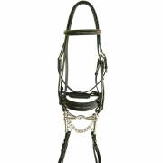 Horse bridles in padded leather Daslö