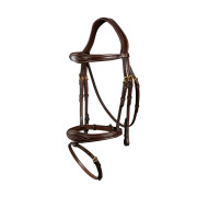 Combined anatomic noseband bridle Dy’on
