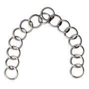 Set of 15 curb chain rings for carriage horses Feeling