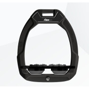 ultra grip flat riding safety stirrups black/black/anthracite Flex On Safe-On