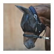 Anti-fly mask for horses with neoprene sleeve on top Kavalkade