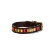 Dog collar with handmade beads Kentucky