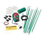 Kit for electric fence replacement post fiberglass Kerbl