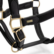 Leather halter for horse Mrs. Ros Deluxe
