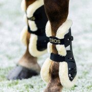 Faux fur horse boots Mrs. Ros Air Flex
