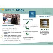 Anti-inflammatory food supplement for dogs Natural Innov Natural'Moov - 200 g