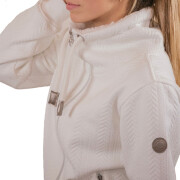 Girl's full-zip hooded riding sweatshirt Pénélope Laponia