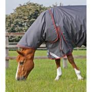 Waterproof outdoor horse blanket with neck cover Premier Equine Buster 150 g