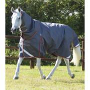 Waterproof outdoor horse blanket with neck cover Premier Equine Buster 50 g