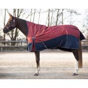 Outdoor horse blanket with half neck QHP Collection 150gr