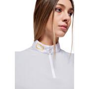 Women's long sleeve zipped riding polo shirt RG Italy