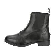 Leather riding boots with front zip Suedwind Footwear Contrace