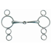 Articulated 3 ring stainless steel Dutch horse bit Weatherbeeta Korsteel